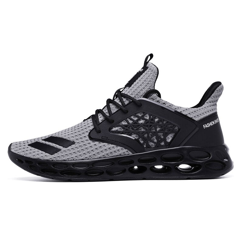 Weweya Croc Shoes Men Flyknit Sneakers Men Casual Shoes Man Trainers Walking Shoes Male Outdoor Footwear Tenis Masculino Adulto