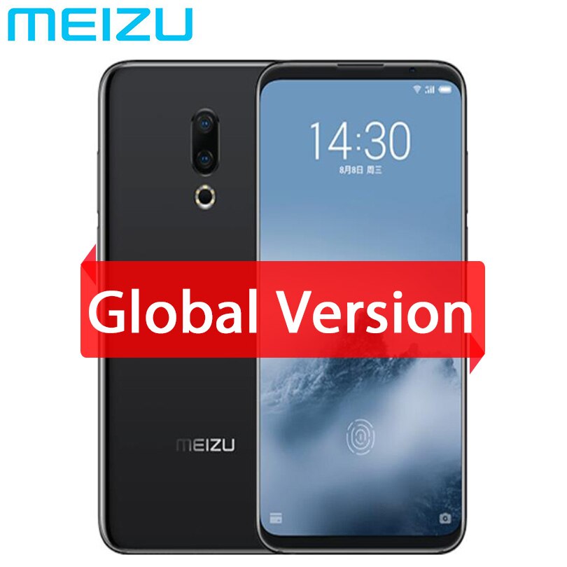 Global version Original Meizu 16th 16 4G Snapdragon 845 Adreno 630 6GB RAM 64GB ROM 6.0&quot; FHD 2160x1080P Full Screen Dual Camera