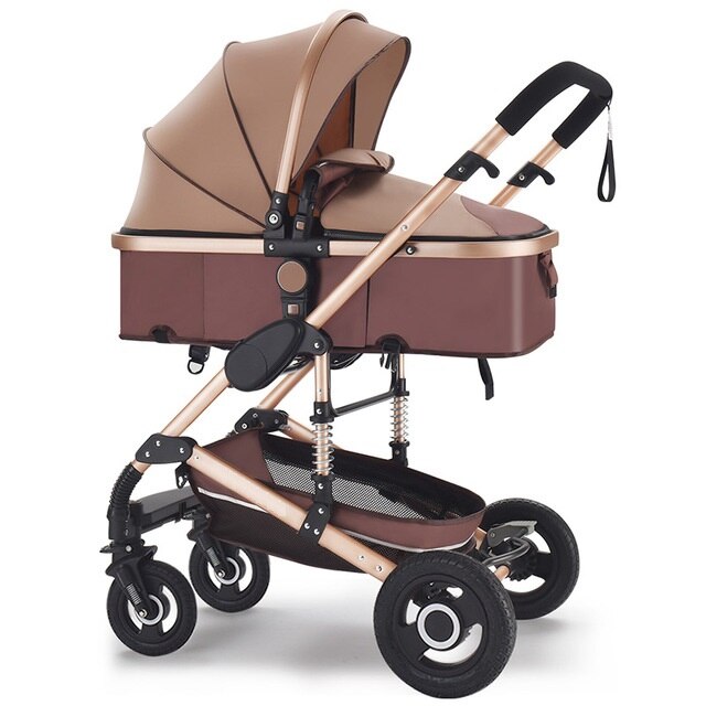 Baby Stroller 3 in 1 luxury umbrella baby strollers High Landscape Stroller Folding strollers baby trolley baby pram