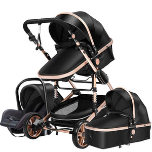 Baby Stroller 3 in 1 luxury umbrella baby strollers High Landscape Stroller Folding strollers baby trolley baby pram