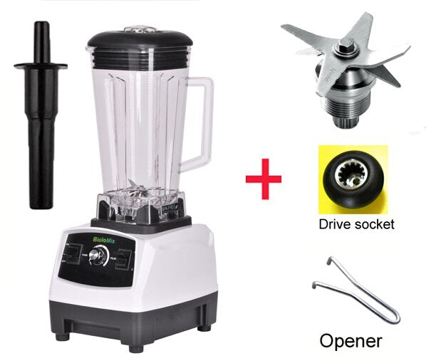 BPA Free 3HP 2200W Heavy Duty Commercial Grade Blender Mixer Juicer High Power Food Processor Ice Smoothie Bar Fruit Blender