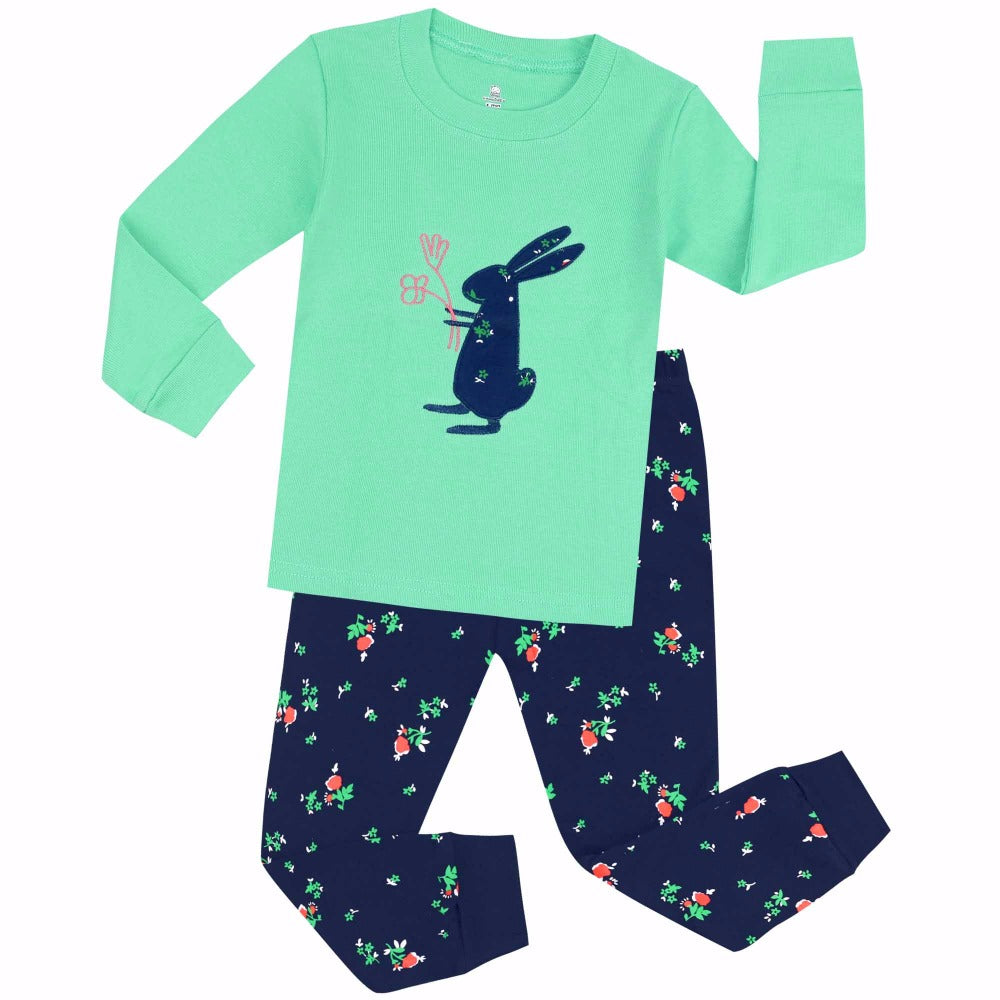 TINOLULING 100 cotton boys girls pajamas sets kids pajama children sleepwear toddler baby pyjamas pijamas pjs for 1-7 years