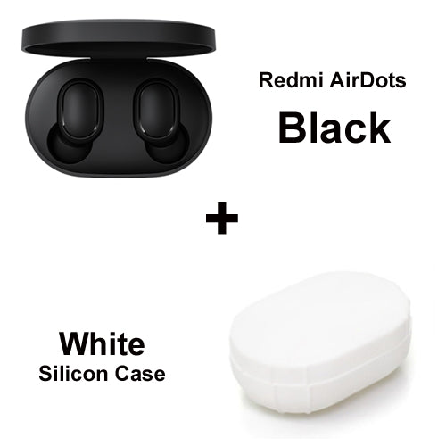 Instock Xiaomi Redmi Airdots Xiaomi Wireless earphone Voice control Bluetooth 5.0 Noise reduction Tap Control