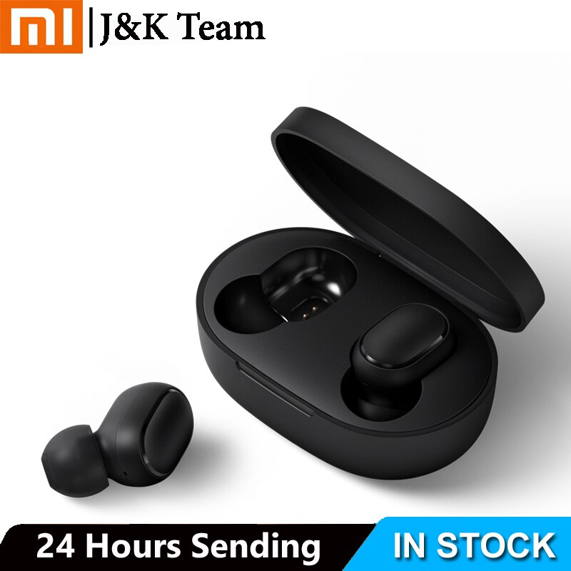 Instock Xiaomi Redmi Airdots Xiaomi Wireless earphone Voice control Bluetooth 5.0 Noise reduction Tap Control