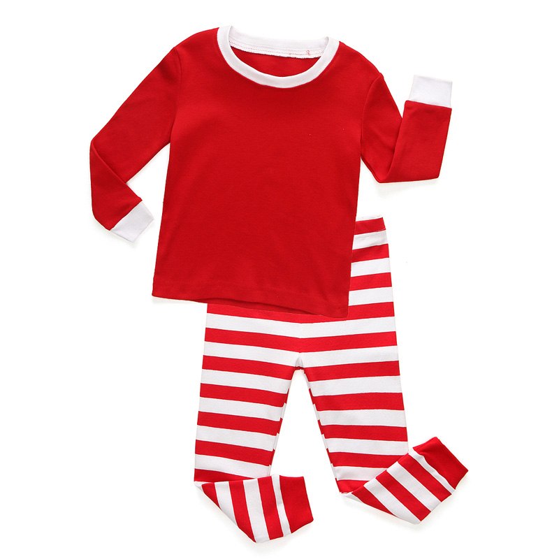 Brand New High Quality Boys Striped Pajama Sets Children Christmas Pajamas Boys Pyjamas Pijamas Kids for 1-8 Years Unicornio pjs