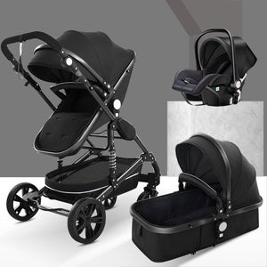 Baby Stroller 3 in 1 luxury umbrella baby strollers High Landscape Stroller Folding strollers baby trolley baby pram