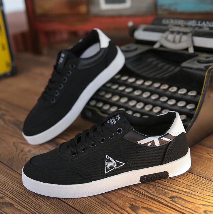 Men&#39;s Causal Shoes 2018 New Summer Men Canvas Shoes Breathable Classic Flat Male Brand Footwear Fashion Sneakers for Men