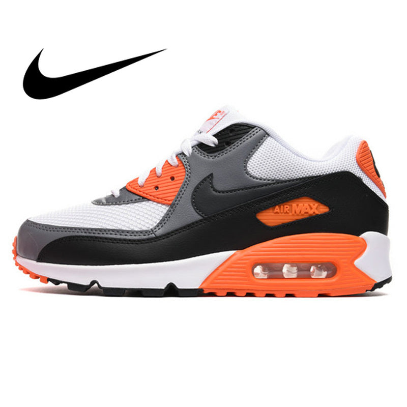 Original authentic NIKE AIR MAX 90 men&#39;s running shoes classic outdoor sports shoes comfortable mesh breathable 537384-128