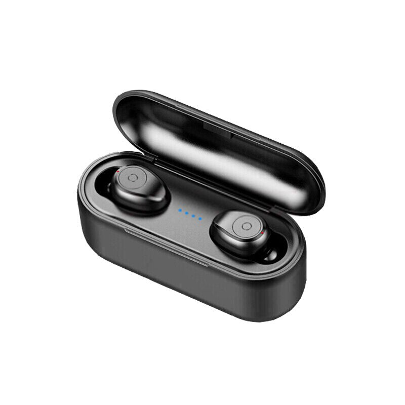 New F9 Wireless Headphones Bluetooth 5.0 Earphone TWS HIFI Mini In-ear Sports Running Headset Support iOS/Android Phones HD Call