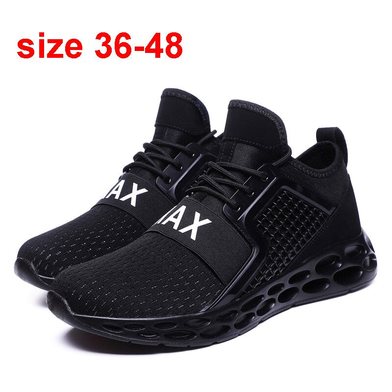 Weweya Croc Shoes Men Flyknit Sneakers Men Casual Shoes Man Trainers Walking Shoes Male Outdoor Footwear Tenis Masculino Adulto