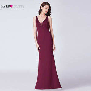 Sexy Lace Evening Dresses Ever Pretty A-Line O-Neck Half Sleeve Tulle See-Through Elegant Long Party Gowns Robe De Soiree 2020