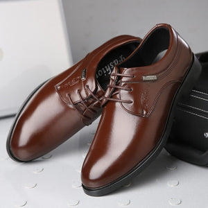 Qzhsmy Italian Formal Shoes Men 2019 Genuine Leather Free Shipping New Social Dress Shoes Man Comfortable Male Shoes