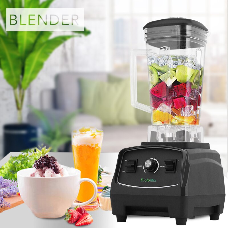 BPA Free 3HP 2200W Heavy Duty Commercial Grade Blender Mixer Juicer High Power Food Processor Ice Smoothie Bar Fruit Blender