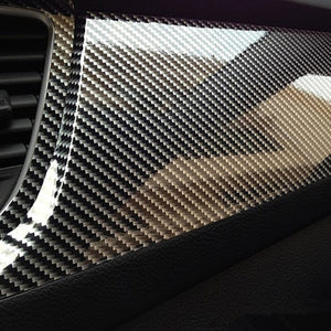 10x152cm 5D High Glossy Carbon Fiber Vinyl Film Car Styling Wrap Motorcycle Car Styling Accessories Interior Carbon Fiber Film