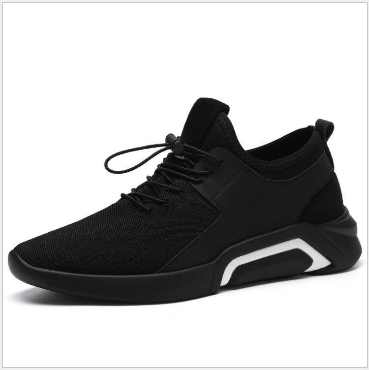 merkmak Brand 2019 New Breathable Comfortable Mesh Men Shoes Casual Lightweight Walking Male Sneakers Fashion Lace Up Footwear