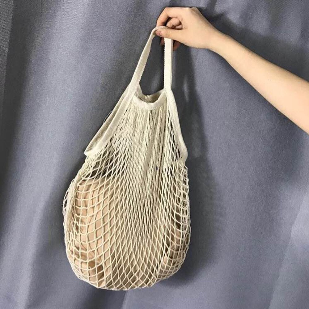 Women Shopping Bags Eco Friendly Fruit String Grocery Tote Mesh Woven Net Bag Photography Props High Quality Handbags