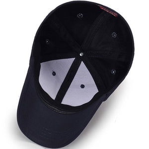 2019 Black Baseball Cap Men Snapback Hats Caps Men Flexfit Fitted Closed Full Cap Women Gorras Bone Male Trucker Hat Casquette