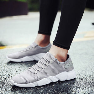 Male Air Mesh Lace Up Wear-resistant Shoes Men Sneakers Tenis Masculino Breathable Casual No-slip Men Vulcanize Shoes