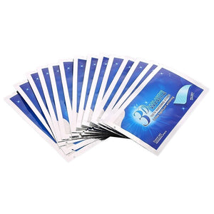 28Pcs/14Pair false Teeth Veneers Dentist 3D White Gel Teeth Whitening Strips Tooth Dental kit Oral Hygiene Care Strip sets