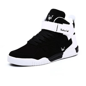 Herren Schuhe Casual Flache Turnschuhe Gro&szlig;e Gr&ouml;&szlig;e 39-46 Herren Schuhe Casual Schuhe Schwarz Wei&szlig; High Top Sneakers f&uuml;r m&auml;nner Wanderschuhe