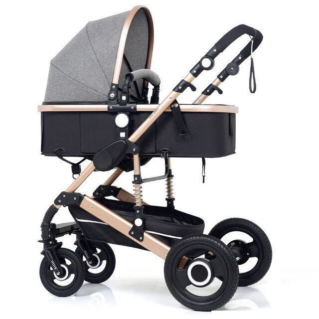 Baby Stroller 3 in 1 luxury umbrella baby strollers High Landscape Stroller Folding strollers baby trolley baby pram