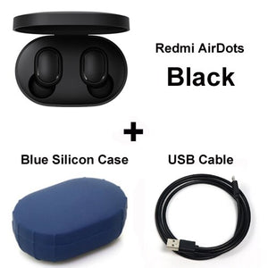 Instock Xiaomi Redmi Airdots Xiaomi Wireless earphone Voice control Bluetooth 5.0 Noise reduction Tap Control