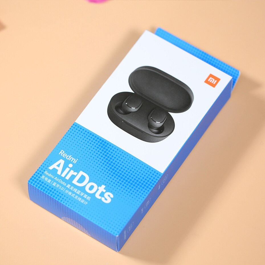 Instock Xiaomi Redmi Airdots Xiaomi Wireless earphone Voice control Bluetooth 5.0 Noise reduction Tap Control