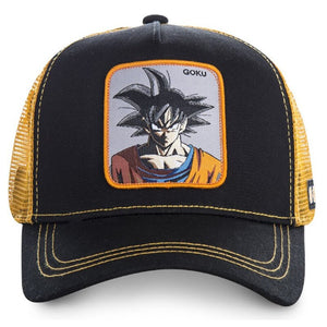 2019 new Anime Dragon Ball Z Dragonball Goku Patch Baseball Hat High Quality Cotton Men Women Adjustable Casual HipHop Snapback