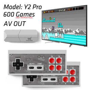 DATA FROG 4K HDMI Video Game Console Built in 568 Classic Games Mini Retro Console Wireless Controller HDMI Output Dual Players