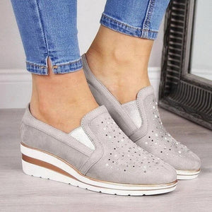 Shoes Woman Sneakers Gold Zipper Platform Trainers Women Shoes Casual Lace-Up Tenis Feminino Zapatos De Mujer Womens Sneakers