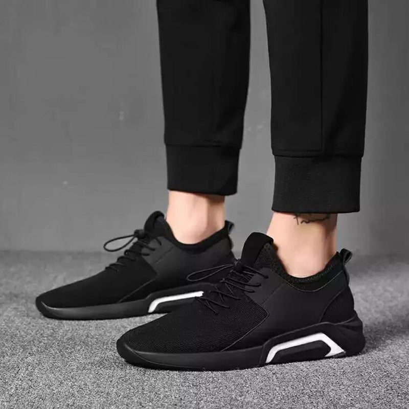 merkmak Brand 2019 New Breathable Comfortable Mesh Men Shoes Casual Lightweight Walking Male Sneakers Fashion Lace Up Footwear