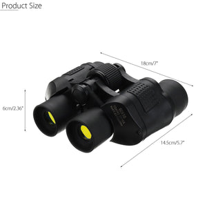 SGODDE 60x60 Optical Telescope Binocular HD Optic Night Vision 3000M For outdoor bird watching travelling hunting camping