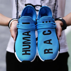 Wheresroad Human Race Yellow Casual Shoes Men&#39;s Flyknit Fashion Sneakers Light Summer Spring Man Ultra Boosts Size35-47