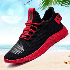 Male Air Mesh Lace Up Wear-resistant Shoes Men Sneakers Tenis Masculino Breathable Casual No-slip Men Vulcanize Shoes