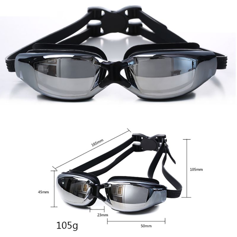 Anti-Fog Swim Goggles Swimming Glasses Adjustable UV Protection Children/Kids Adult Swimming Goggles Eyeglasses